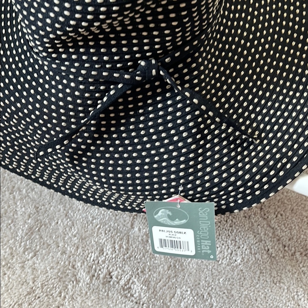 San Diego Hat company ribbon crusher NEW WITH TAGS